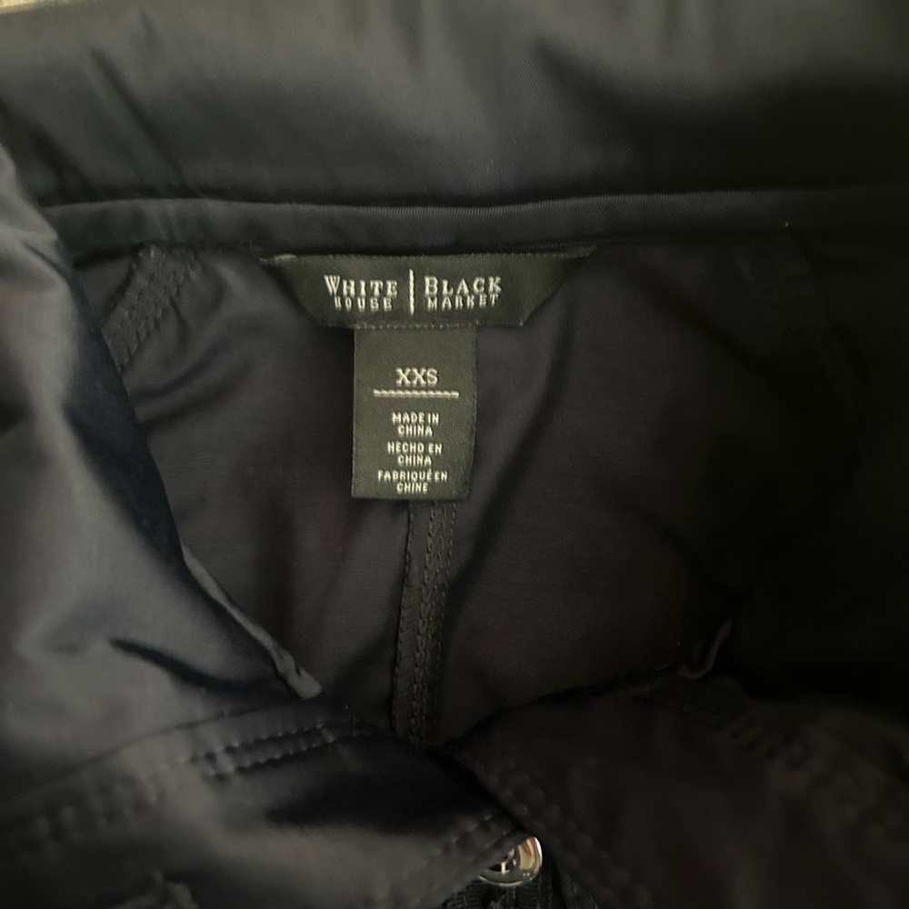 White House Navy Market Black Utility Jacket - Picture 2 of 3